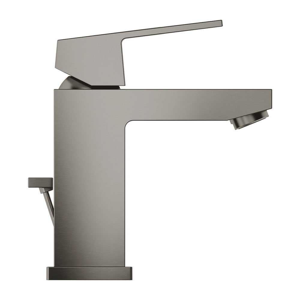 Смесител за мивка Grohe Eurocube S антрацит мат с Pop-Up клапа