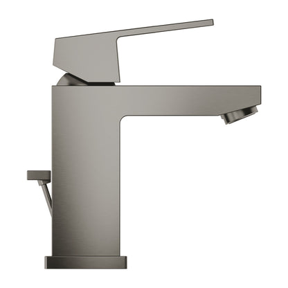 Смесител за мивка Grohe Eurocube S антрацит мат с Pop-Up клапа