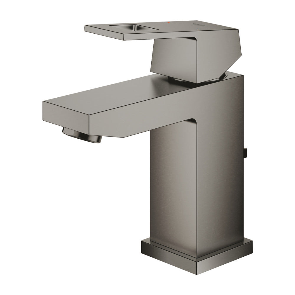 Смесител за мивка Grohe Eurocube S антрацит мат с Pop-Up клапа