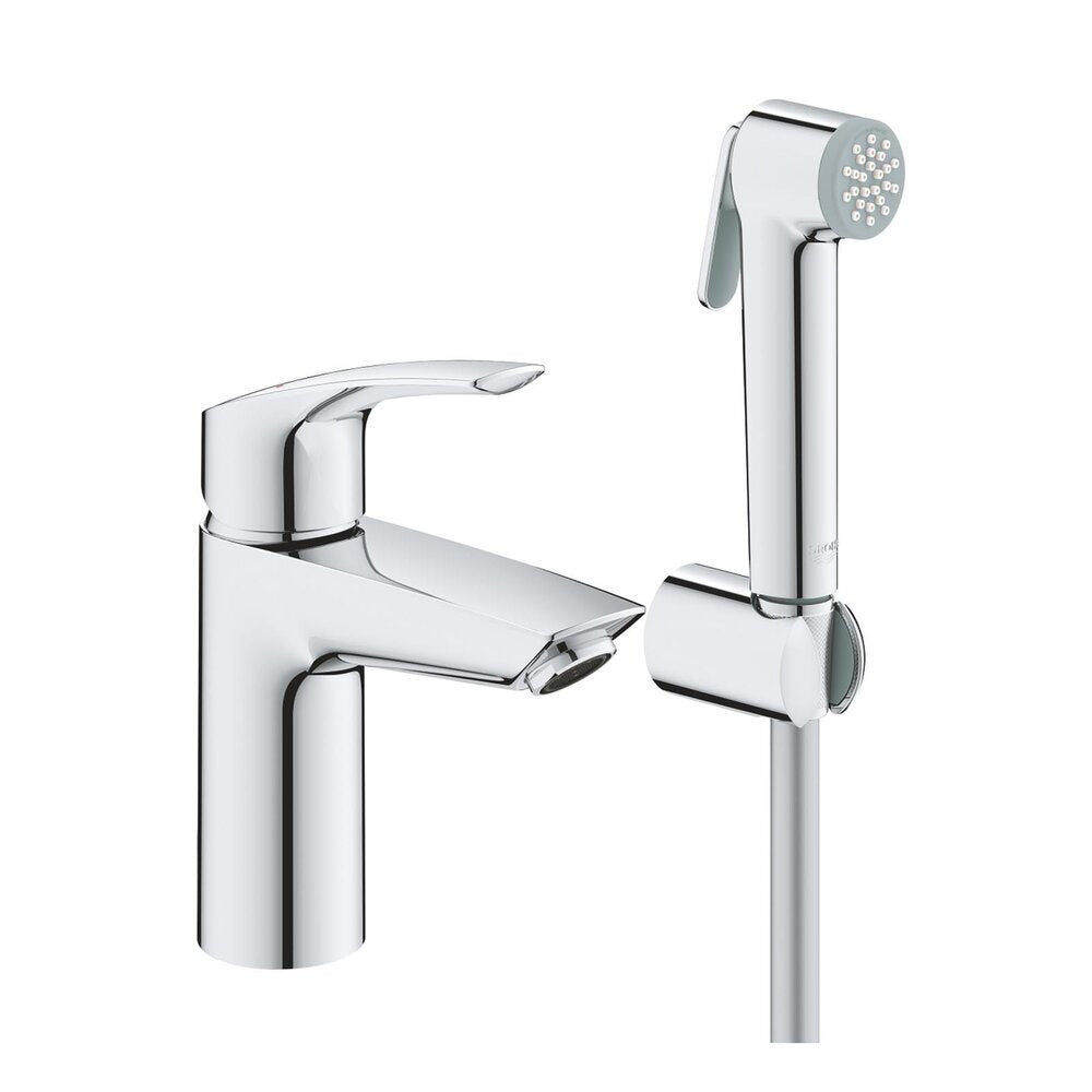 Grohe Eurosmart New S Sink Mixer with Hygienic Shower