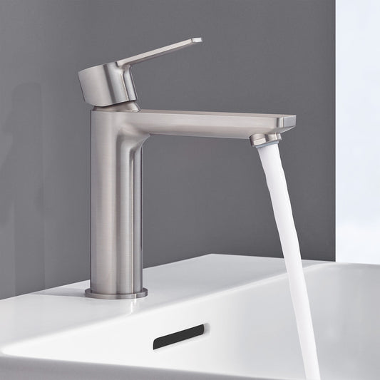 Смесител за умивалник Grohe Lineare S хромирана Supersteel с една ръкохватка