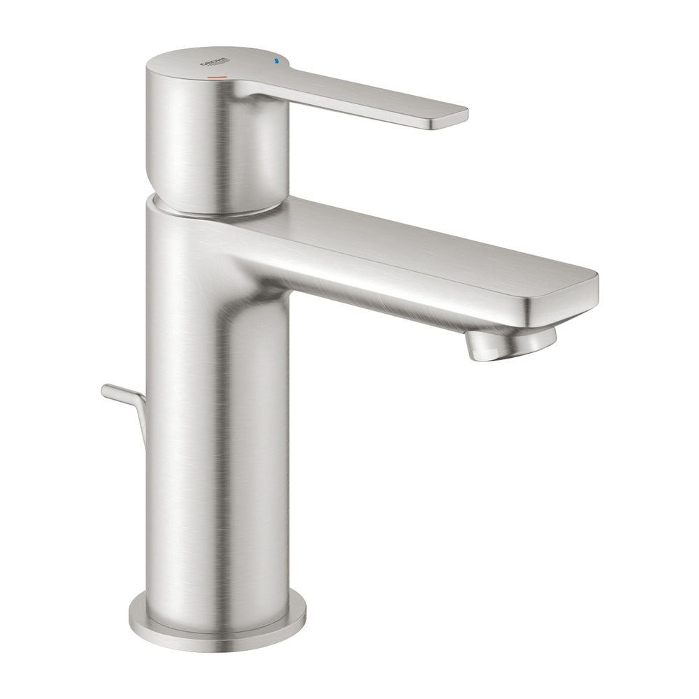 Миксер за мивка Grohe Lineare XS хромирана Supersteel с Pop-Up клапан