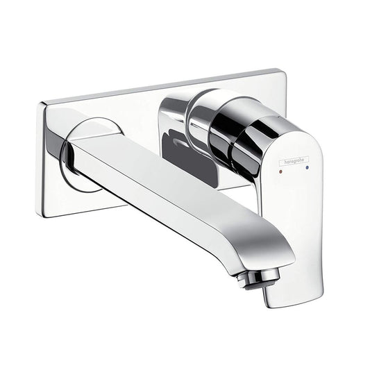 Hansgrohe Metris Chrome Wall-Mounted Basin Mixer