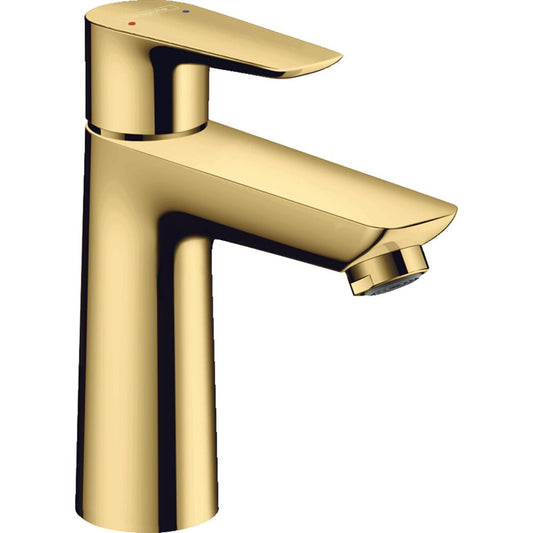 Hansgrohe Talis E 110 Basin Mixer with Pop-Up Waste in Glossy Gold