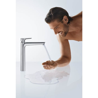 Висока смесителна батерия за умивалник Hansgrohe Talis E 240 хром