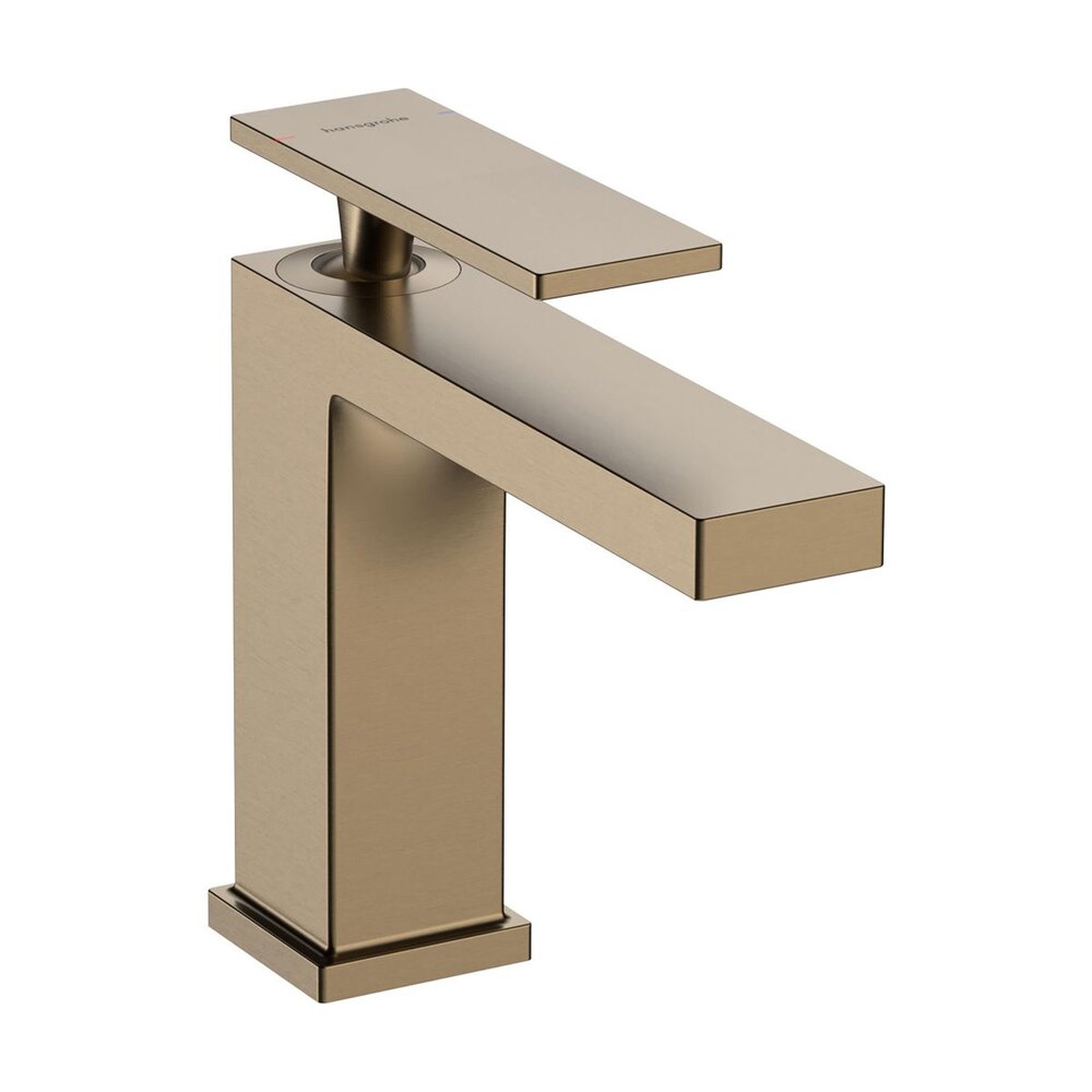 Смесител за мивка Hansgrohe Tecturis E 110 EcoSmart+ с Pop-Up вентил в матово бронзово покритие