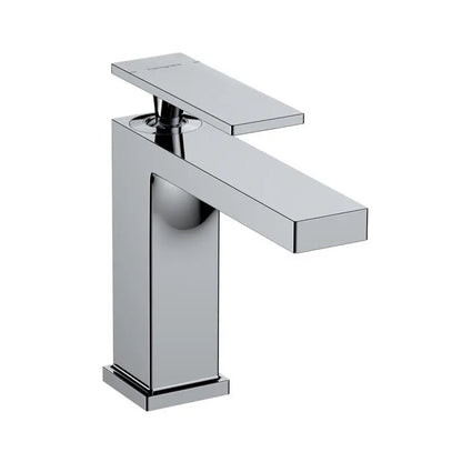 Смесител за мивка Hansgrohe Tecturis E EcoSmart+ с хромирано покритие и Pop-Up механизъм