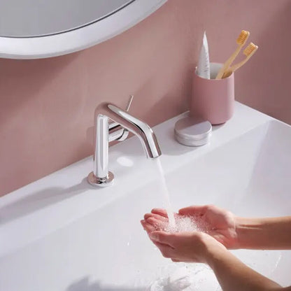 Смесител за умивалник Hansgrohe Tecturis S 110 Fine CoolStart EcoSmart+ хром