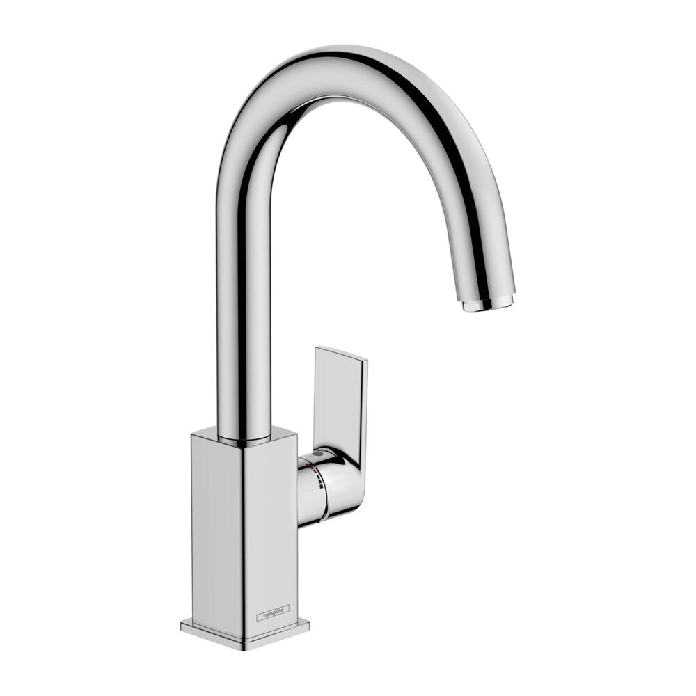 Hansgrohe Vernis Shape Chrome Sink Faucet with Pop-Up Waste