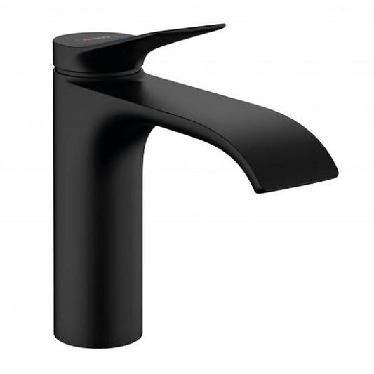 Hansgrohe Vivenis 110 Sink Mixer Matt Black with Pop-Up Waste