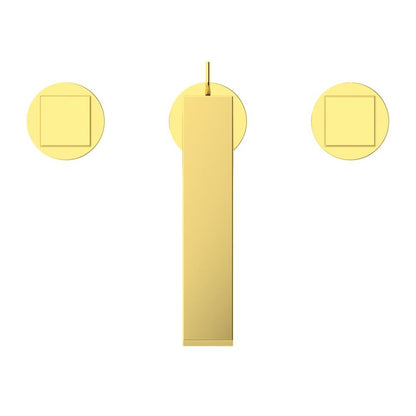 Батерия за мивка Ideal Standard Atelier Extra 3 елемента златно матово с Pop-Up вентил