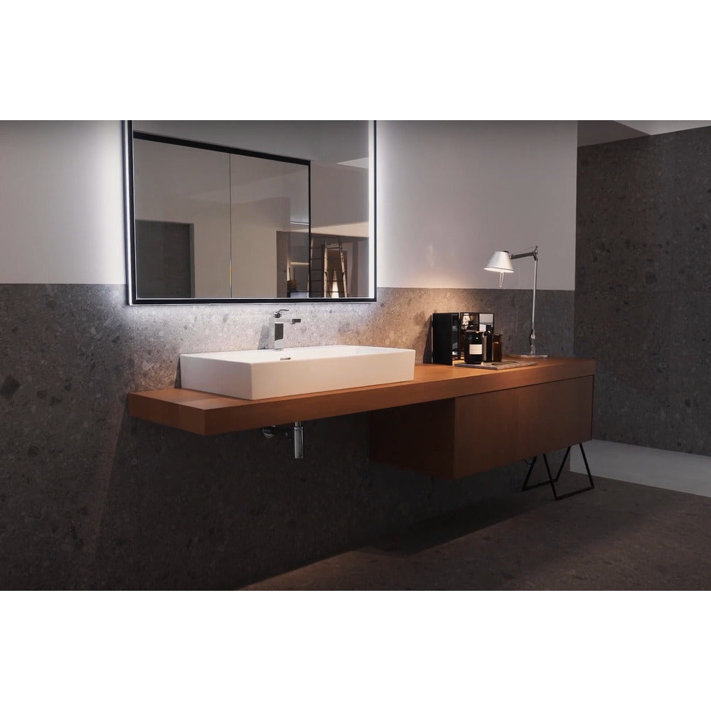 Смесител за мивка Ideal Standard Atelier Extra Magnetic Grey с метален Pop-Up вентил