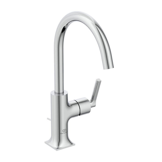 Смесител за мивка Ideal Standard Atelier Joy Neo хром гланц с вентил