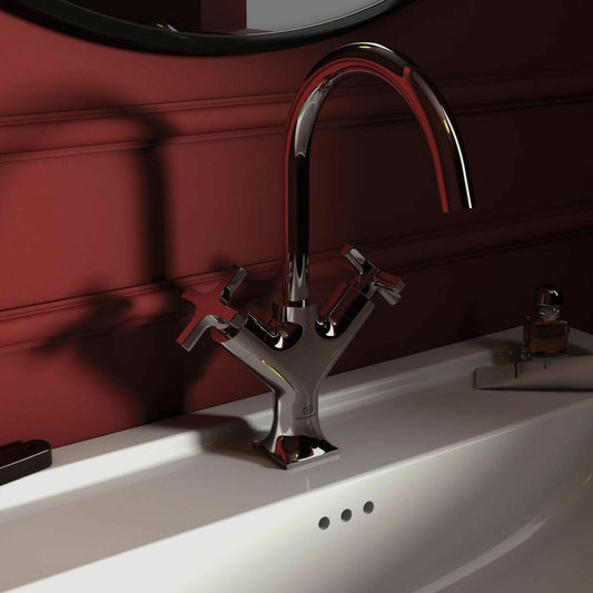 Смесител за умивалник Ideal Standard Atelier Joy Neo хром гланц с двоен вентил