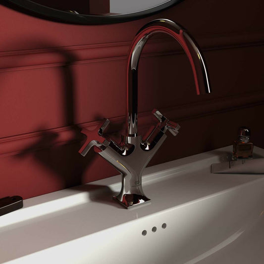 Смесител за мивка Ideal Standard Atelier Joy Neo хром гланц двоен контрол