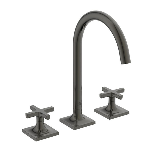 Смесител за умивалник Ideal Standard Atelier Joy Neo двоен контрол сив Magnetic Grey