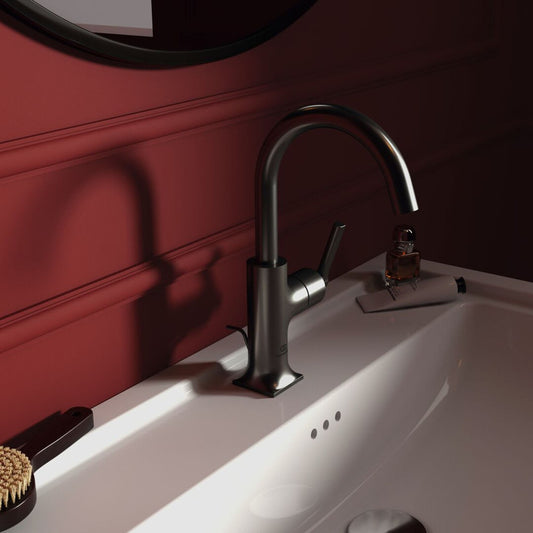 Батерия за мивка Ideal Standard Atelier Joy Neo Piccolo в цвят Magnetic Grey с вентил