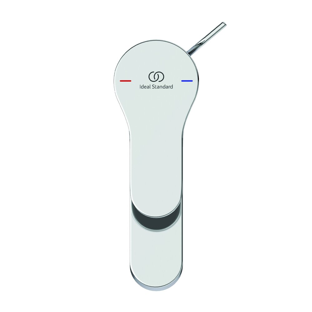 Батерия за умивалник Ideal Standard Cerabase H60 хром гланц с вентил Pop-Up метален