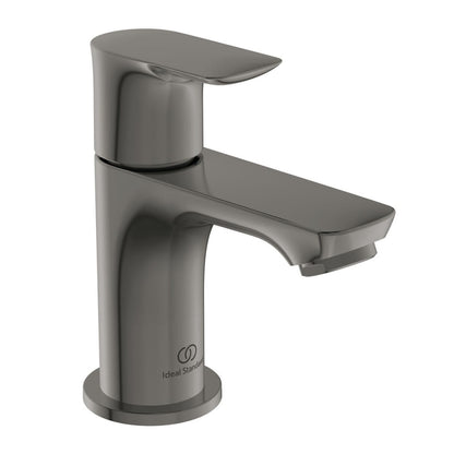 Ideal Standard Connect Air Pillar Basin Mixer for Cold Water Magnetic Grey
