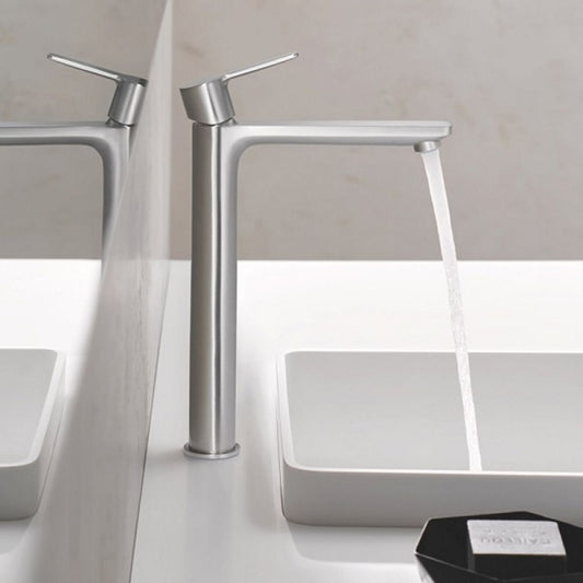 Висока батерия за умивалник Grohe Lineare XL хромирана Supersteel