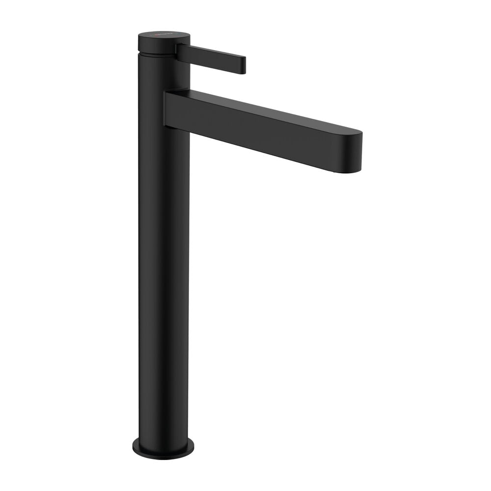 Висока батерия за умивалник Hansgrohe Finoris 260 с Push-Open черен мат