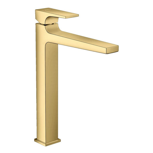 Hansgrohe Metropol 260 High Basin Mixer in Glossy Gold