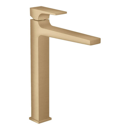 Висока батерия за мивка Hansgrohe Metropol 260 бронз периат
