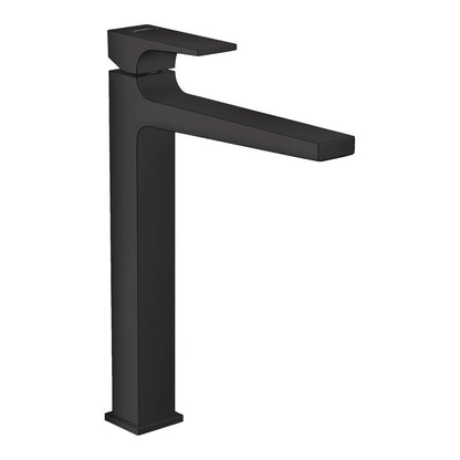 Висока батерия за умивалник Hansgrohe Metropol 260 черен мат