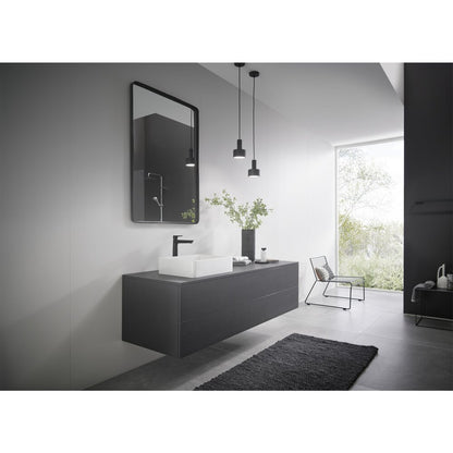 Висока смесителна батерия за мивка Hansgrohe Talis E 240 без вентил черен мат