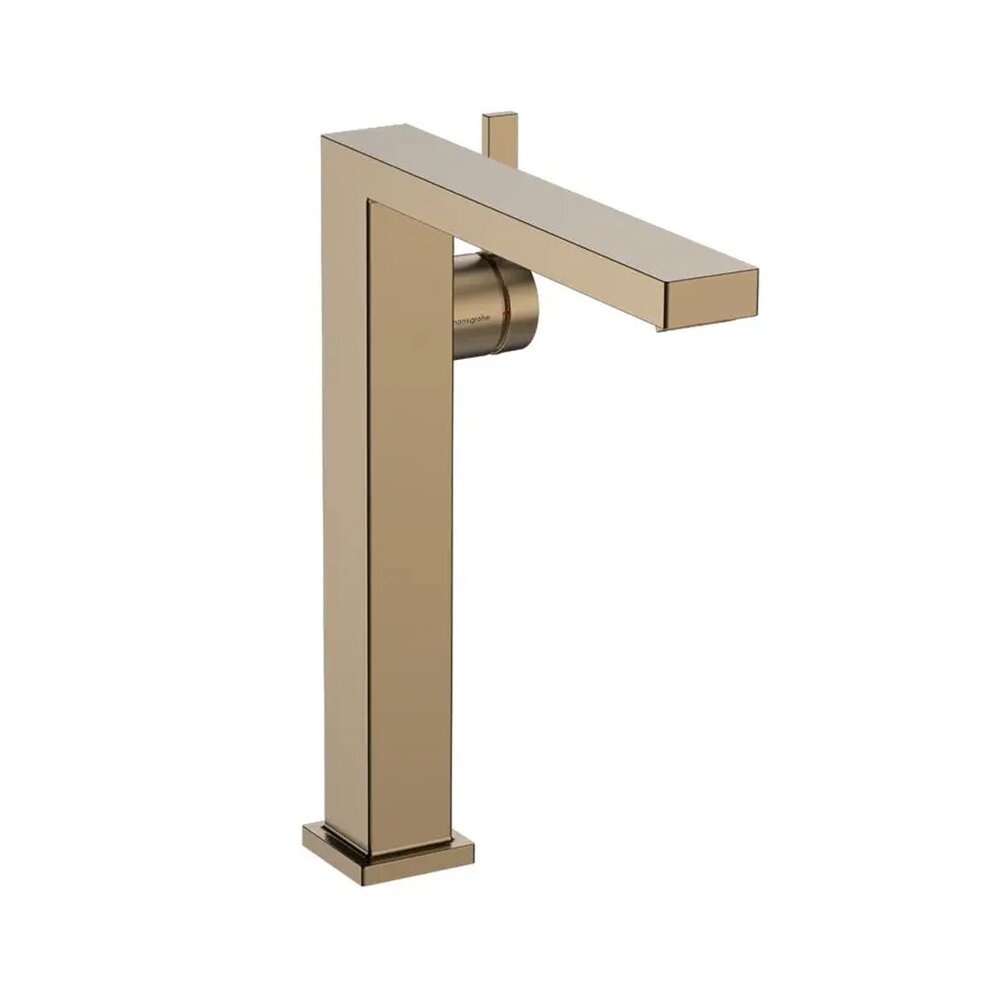 Висока батерия за мивка Hansgrohe Tecturis E EcoSmart+ 240 Fine CoolStart бронзово покритие