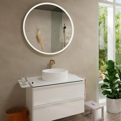 Висока смесител за мивка Hansgrohe Tecturis S EcoSmart+ 240 Fine CoolStart бронзово покритие