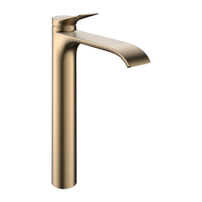 Висока смесителна батерия за мивка Hansgrohe Vivenis 250 CoolStart бронзово покритие