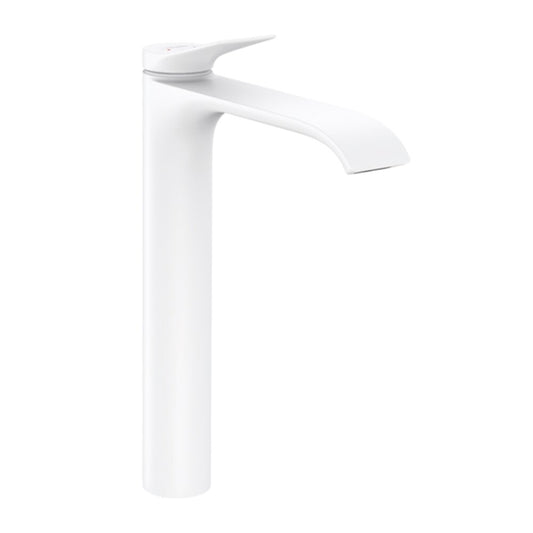 Висока смесител за умивалник Hansgrohe Vivenis 250 с една ръкохватка бял мат
