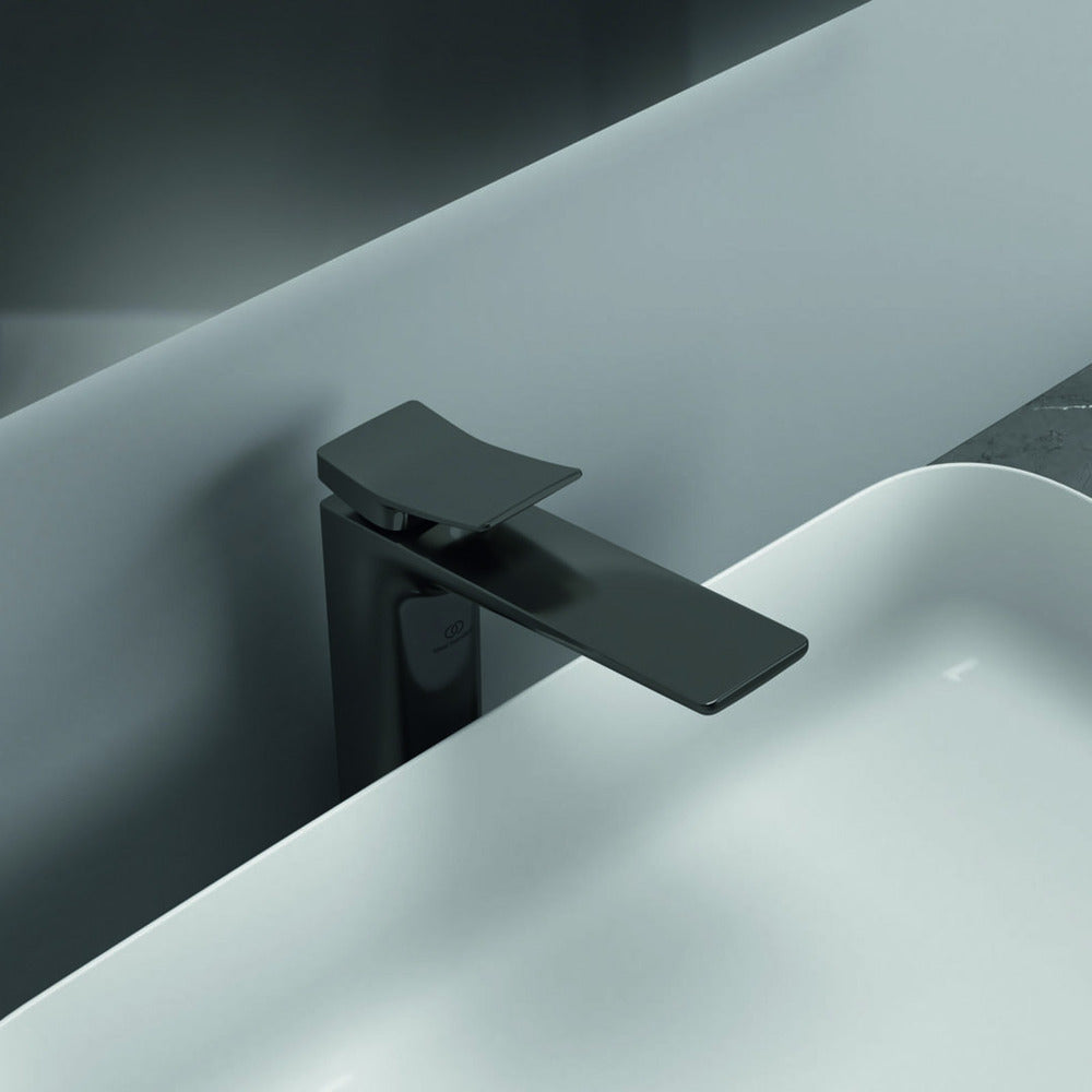Висока батерия за умивалник Ideal Standard Atelier Conca Magnetic Grey