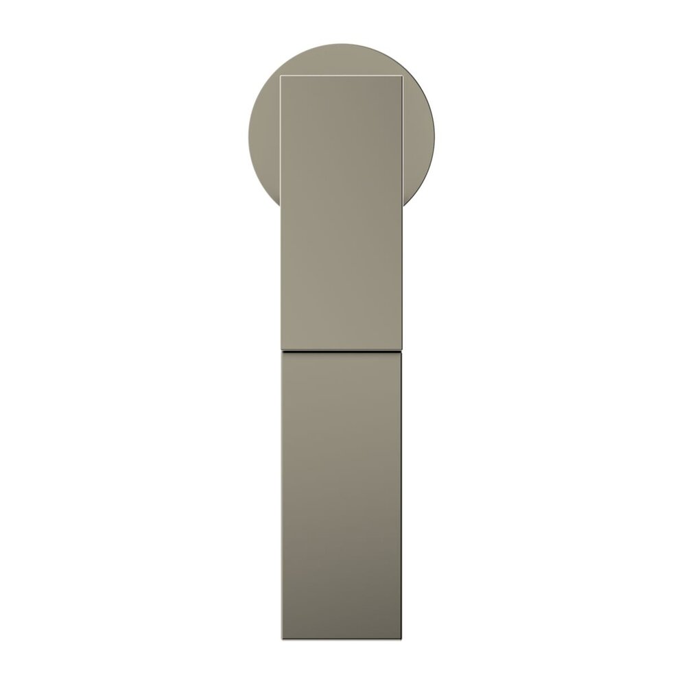 Висока батерия за мивка Ideal Standard Atelier Extra сребристо Silver Storm