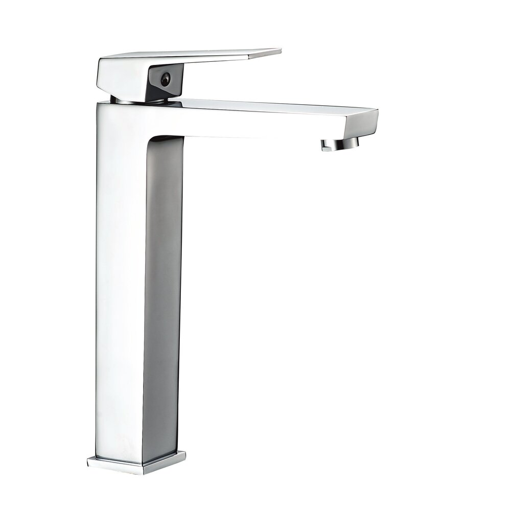 Inter Ceramic Elinor High Single-Handle Sink Faucet in Polished Chrome