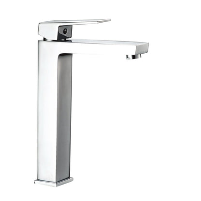Inter Ceramic Elinor High Single-Handle Sink Faucet in Polished Chrome