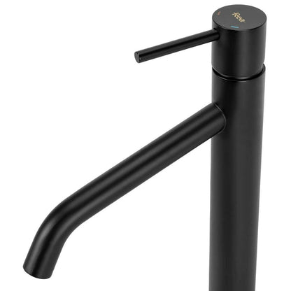 Rea Level High Basin Mixer Matte Black