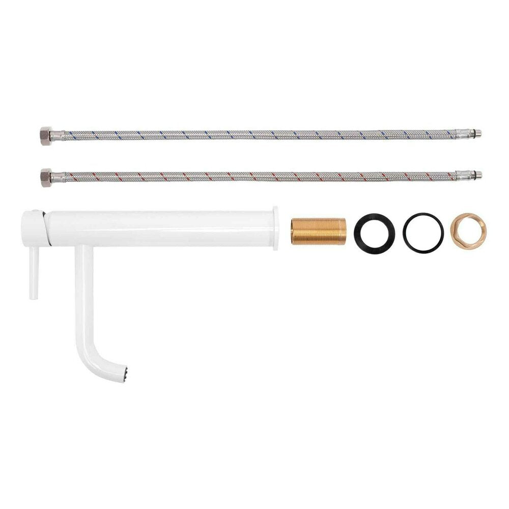Rea Lungo High Basin Mixer Tap White