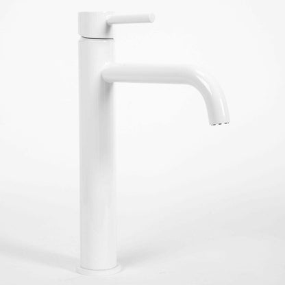 Rea Lungo High Basin Mixer Tap White