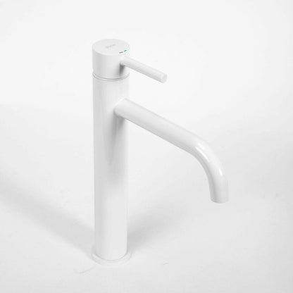 Rea Lungo High Basin Mixer Tap White