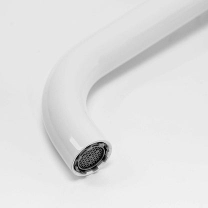 Rea Lungo High Basin Mixer Tap White