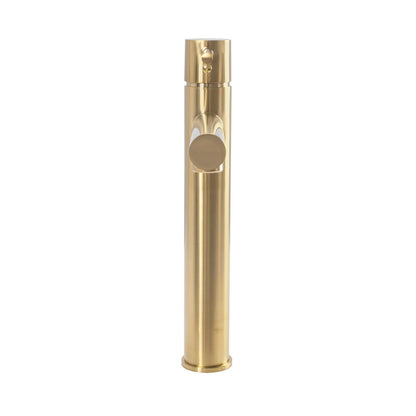 Rea Tess High Basin Mixer in Brushed Gold
