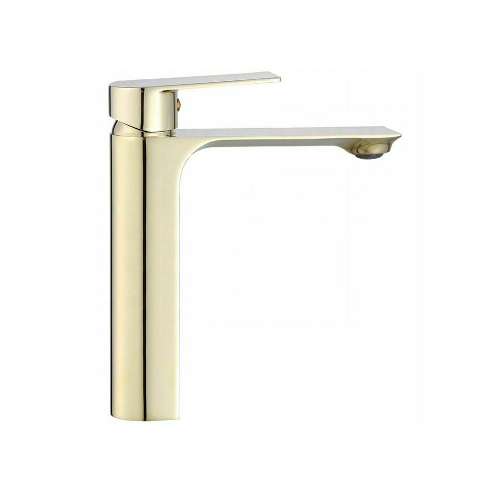 Rea Urban High Basin Mixer Tap Glossy Gold