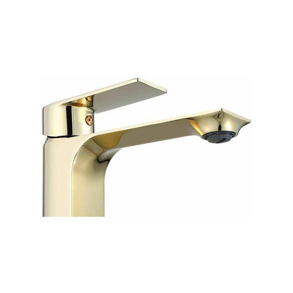 Rea Urban High Basin Mixer Tap Glossy Gold