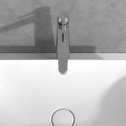 Висока смесител за умивалник Villeroy&Boch Conum с един лост хром гланц с Push-Open вентил