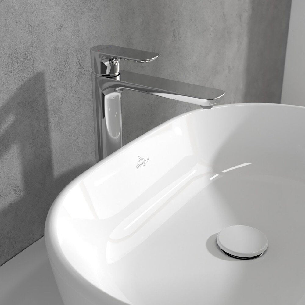 Висока смесител за мивка Villeroy&Boch O.novo с един лост хром