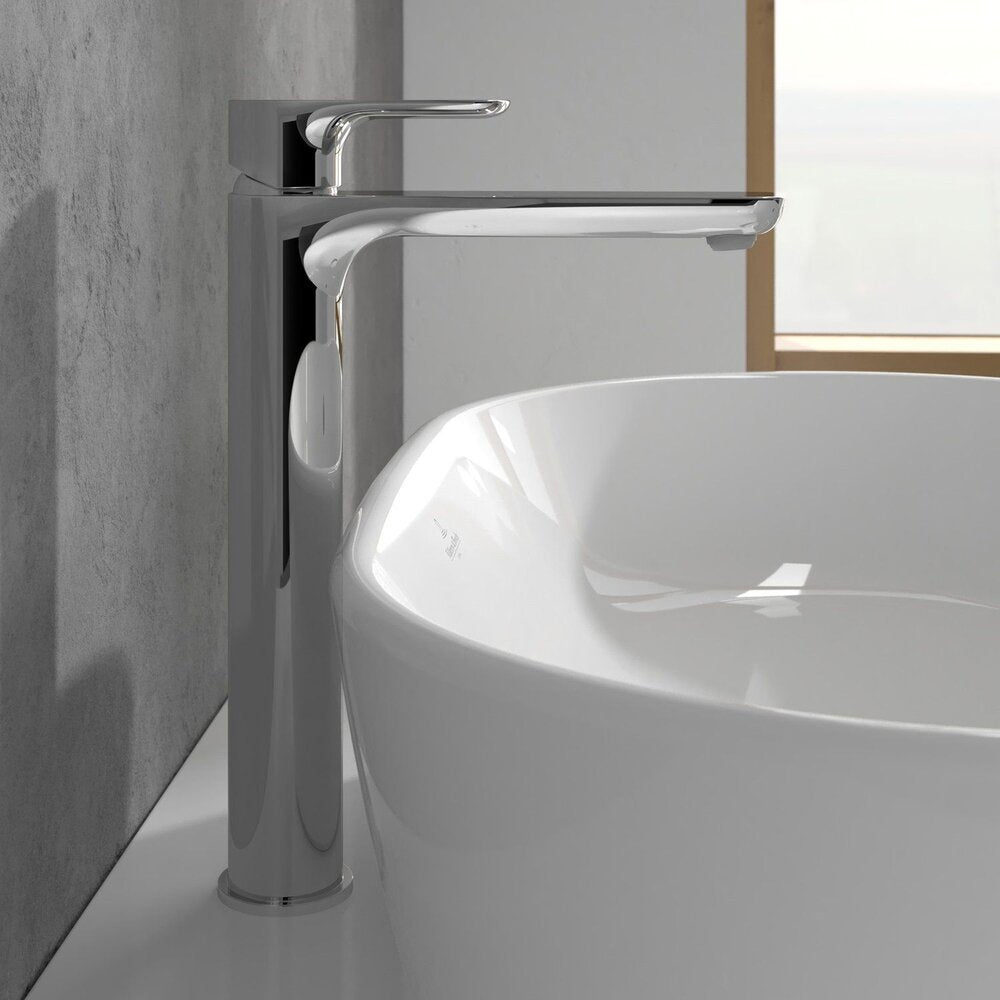 Висока смесител за мивка Villeroy&Boch O.novo с един лост хром