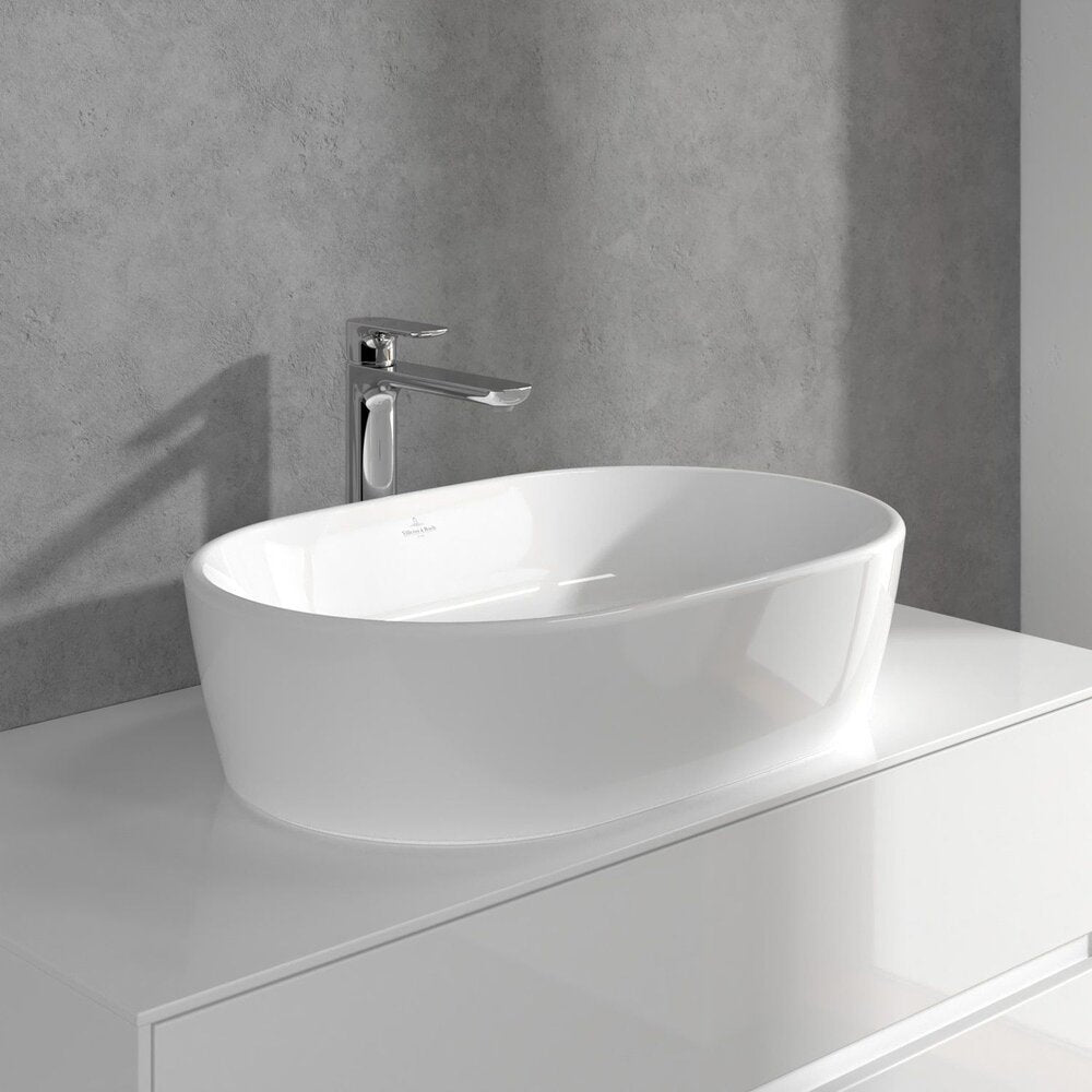 Висока смесител за мивка Villeroy&Boch O.novo с един лост хром