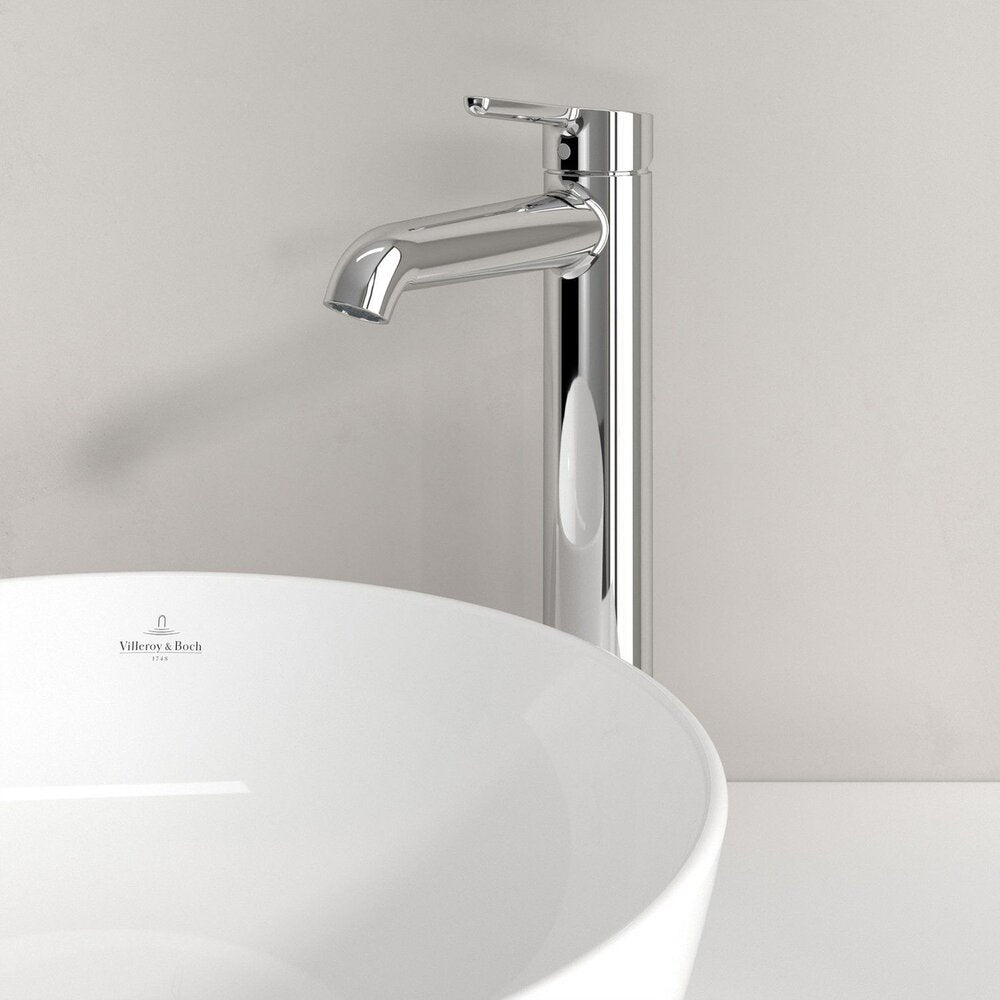 Висока смесителна батерия Villeroy&Boch Skyla с един лост, хром